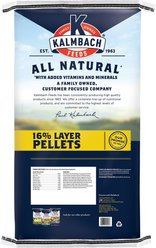 Kalmbach Feeds All Natural 16% Layer Pellets Chicken Feed, 50-lb bag slide 2 of 6