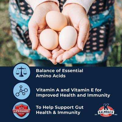 Show full view: Kalmbach Feeds All Natural 16% Protein Flock Maintainer Pellet Poultry Feed, 50-lb bag, bundle of 2 slide 6 of 9