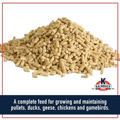 Show full view: Kalmbach Feeds All Natural 16% Protein Flock Maintainer Pellet Poultry Feed, 50-lb bag, bundle of 2 slide 4 of 9