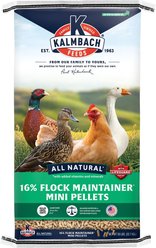 Kalmbach Feeds All Natural 16% Protein Flock Maintainer Pellet Poultry Feed, 50-lb bag