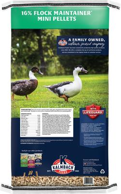 Show full view: Kalmbach Feeds All Natural 16% Protein Flock Maintainer Pellet Poultry Feed, 50-lb bag slide 2 of 7