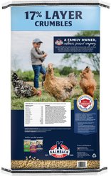 Kalmbach Feeds All Natural 17% Protein Layer Crumbles Chicken Feed, 50-lb bag slide 2 of 5
