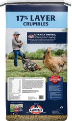 Kalmbach Feeds All Natural 17% Protein Layer Crumbles Poultry Feed, 50-lb bag slide 2 of 9