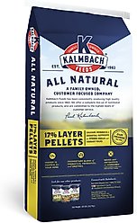 Kalmbach Feeds All Natural 17% Protein Layer Pellets Chicken Feed, 25-lb bag slide 2 of 5