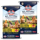 Kalmbach Feeds All Natural 17% Protein Layer Pellets Chicken Feed, 50-lb bag, bundle of 2