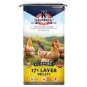Kalmbach Feeds All Natural 17% Protein Layer Pellets Poultry Feed, 50-lb bag