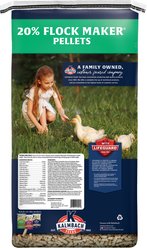 Kalmbach Feeds All Natural 20% Protein Flock Maker Pellets Poultry Feed, 50-lb bag slide 2 of 8