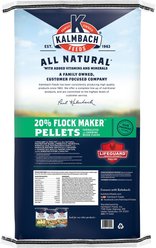 Kalmbach Feeds All Natural 20% Protein Flock Maker Pellets Poultry Feed, 50-lb bag slide 2 of 6
