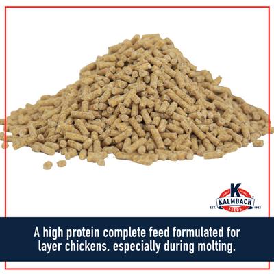Show full view: Kalmbach Feeds All Natural 20% Protein Full Plume Feathering Chicken Feed, 50-lb bag slide 4 of 11