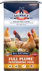 Kalmbach Feeds All Natural 20% Protein Full Plume Feathering Chicken Feed, 50-lb bag