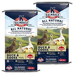 Kalmbach Feeds All Natural Duck & Goose Feed, 50-lb bag, case of 2