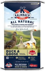 Kalmbach Feeds All Natural Duck & Goose Feed, 50-lb bag, case of 2 slide 2 of 3