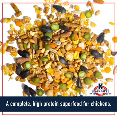 Show full view: Kalmbach Feeds All Natural Henhouse Reserve 18% Protein Extraordinary Layer Poultry Feed, 50-lb bag slide 3 of 9