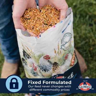 Show full view: Kalmbach Feeds All Natural Henhouse Reserve 18% Protein Extraordinary Layer Poultry Feed, 50-lb bag slide 5 of 9
