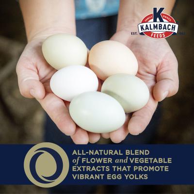 Show full view: Kalmbach Feeds All Natural Hi Omega 17% Protein Layer Pellets Chicken Feed, 50-lb bag slide 6 of 11