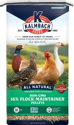 Kalmbach Feeds All Natural Non-GMO 16% Protein Flock Maintainer Poultry Feed, 50-lb bag
