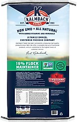 Kalmbach Feeds All Natural Non-GMO 16% Protein Flock Maintainer Poultry Feed, 50-lb bag slide 2 of 9
