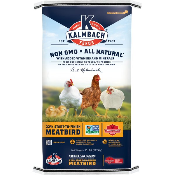 KALMBACH FEEDS All Natural NonGMO 18 Protein Start Right Chick Feed