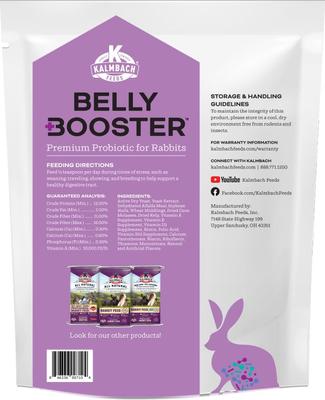 Show full view: Kalmbach Feeds Belly Booster Feeds Rabbit Food, 2-lb bag slide 2 of 3