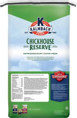 Show full view: Kalmbach Feeds Chickhouse Reserve Extraordinary Chick Starter Feed, 30-lb bag slide 3 of 9