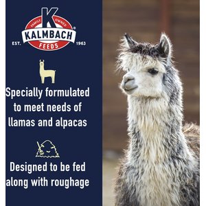 Kalmbach Feeds Concentrate Crumbles Llama & Alpaca Feed, 50-lb bag