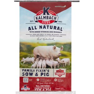 Kalmbach Feeds Family Fixin's Sow Pellet Pig Feed, 50-lb bag