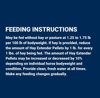 Show full view: Kalmbach Feeds Hay Extender Forage Hay Flavor Pellets Farm Animal & Horse Supplement, 50-lb bag slide 4 of 5