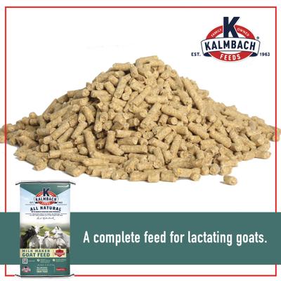 Show full view: Kalmbach Feeds Milk Maker Goat Feed, 50-lb bag slide 3 of 10