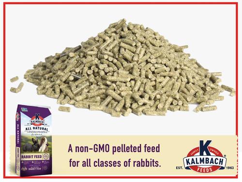 Show full view: Kalmbach Feeds Non-GMO 16% Rabbit Complete, 50-lb bag slide 3 of 6
