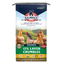 Kalmbach Feeds Organic 17% Layer Crumbles Chicken Feed, 35-lb bag