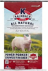 Kalmbach Feeds Power Porker Grower & Finisher Pig Feed, 50-lb bag