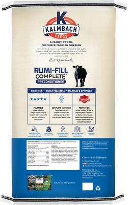 Show full view: Kalmbach Feeds Rumi-Fill Complete Preconditioner Cattle Feed, 50-lb bag slide 2 of 9