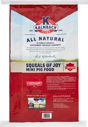 Kalmbach Feeds Squeals of Joy Mini Pig Feed, 25-lb bag slide 2 of 9