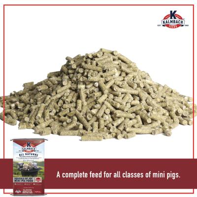 Show full view: Kalmbach Feeds Squeals of Joy Mini Pig Feed, 25-lb bag slide 3 of 10