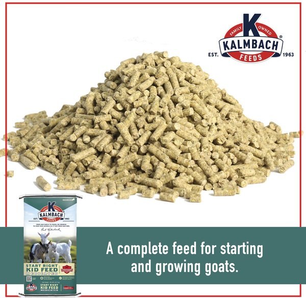 Kalmbach Feeds Start Right Young Goat Feed, 50-lb bag