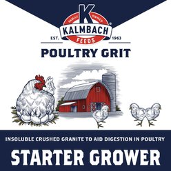 Kalmbach Feeds Starter/Grower Grit Crumble Chicken Feed, 50-lb bag slide 2 of 5