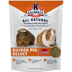 Kalmbach Feeds Timothy Hay & Alfalfa Hay Select Feeds Guinea Pig Food, 8-lb bag