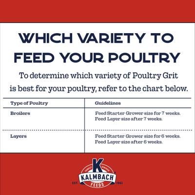 Show full view: Kalmbach Feeds two Layer Grit Crumble Chicken Feed, 50-lb bag slide 5 of 5
