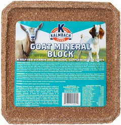 Kalmbach Feeds Vitamin & Mineral Goat Supplement, 25-lb block