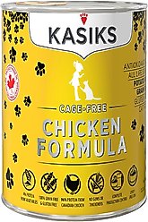 KASIKS Cage-Free Chicken Formula Grain-Free Canned Cat Food, 12.2-oz, case of 12
