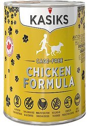 KASIKS Cage-Free Chicken Formula Grain-Free Canned Dog Food, 12.2-oz, case of 12
