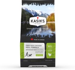 KASIKS Free Run Grain-Free Chicken Formula Dry Dog Food, 5-lb bag