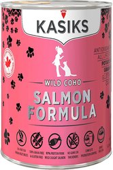 KASIKS Wild Coho Salmon Formula Grain-Free Canned Cat Food, 12.2-oz, case of 12