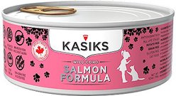 KASIKS Wild Coho Salmon Formula Grain-Free Canned Cat Food, 5.5-oz, case of 24