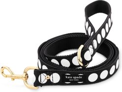 Kate Spade New York Polyester Dog Leash, Art Dot, Medium/Large: 6-ft long, 1-in wide
