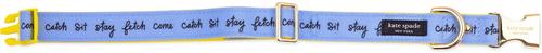 Show full view: Kate Spade New York Polyester Raining Dog & Cat Collar, Large: 15 to 24-in neck, 1-in wide slide 3 of 3