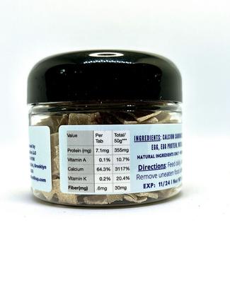 Show full view: KatsAquatics Calcium + Protein Tablets Fish Food, 1.7-oz jar slide 2 of 5