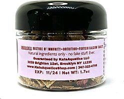 KatsAquatics Limited Edition 3-in-1 Tablets Fish Food, 1.7-oz jar slide 2 of 4