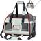 Show in main carousel: Katziela Bone Cruiser Pro Airline Approved Bag Dog & Cat Carrier, Gray & Red, 16-in slide 1 of 9