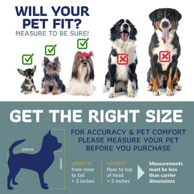 Show full view: Katziela Bone Cruiser Pro Airline Approved Bag Dog & Cat Carrier, Gray & Red, 16-in slide 3 of 9